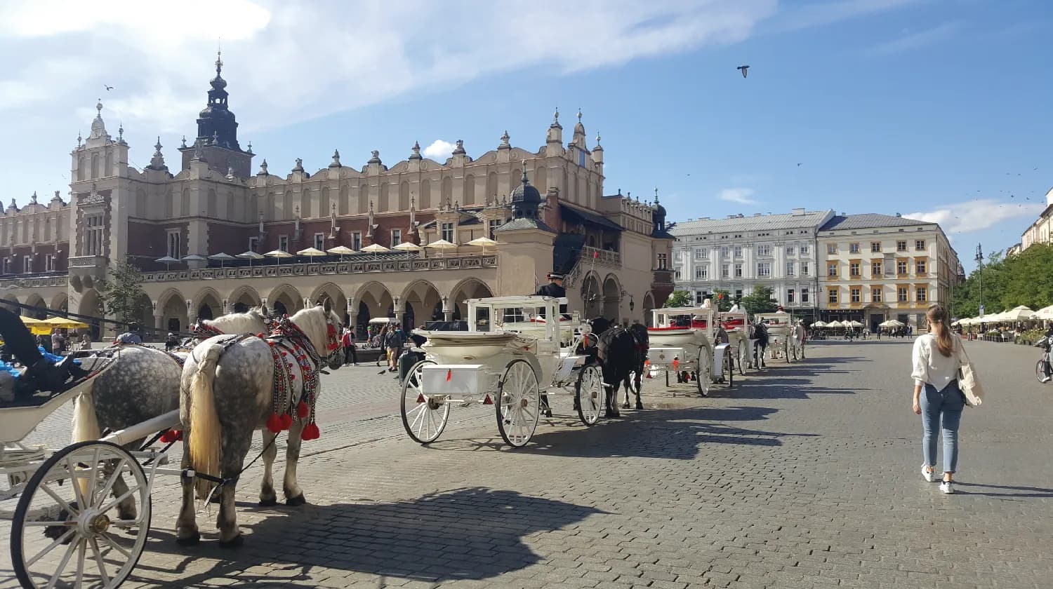Krakow: domačno, ne preveliko mesto